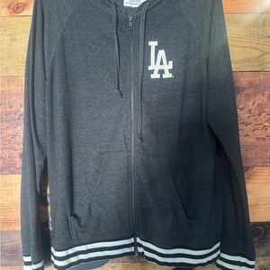 LA Logo Zip Hoodie